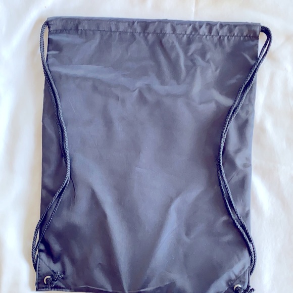 PACK OF 2 -  Brand NWOT Carbon38 Gym Bag Zipper Compartment , Drawstring Black - Picture 3 of 6